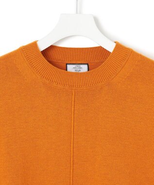J.PRESS YORK STREET 【UNISEX】ANTI PILLING WOOL クルーネックニット オレンジ系