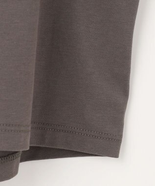 ANY 【シワになりにくい】ダブルフレアスリーブカットソー ブラウン