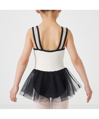 Chacott スカート付レオタード オフホワイト