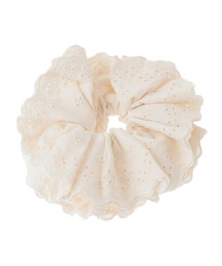 Green Parks ・HALF TIME レースビッグシュシュ Ivory