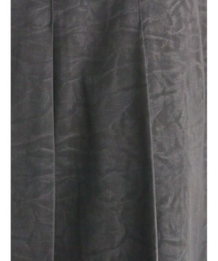 Te chichi チェックアソートロングプリーツスカート ブラック