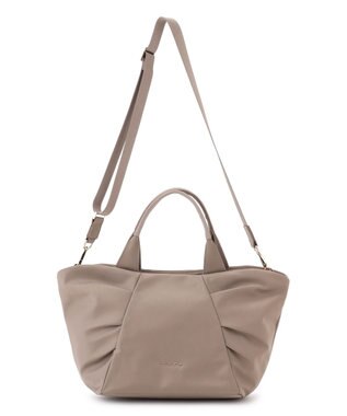 TOCCA 【八木アリサさん着用】RIBBON KNOT NYLONBAG ナイロントートバッグ ベージュ系