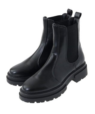 AMERICAN HOLIC 整履きサイドゴアブーツ Black