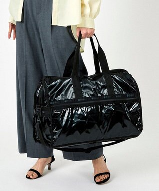LeSportsac DELUXE LG WEEKENDER/ブラックシャイン ブラックシャイン