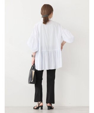 AMERICAN HOLIC サラックール／ＵＶカットティアードブラウス Off White