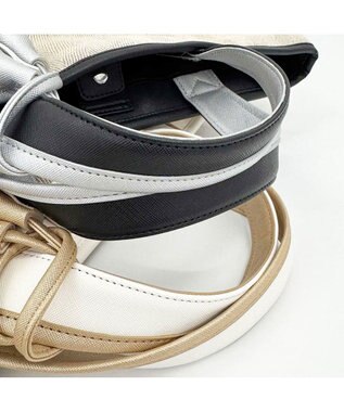 ROOTOTE 1071【幅広マチ】LT.デリ.ワイド.ツーカラー-B 01：ホワイト×ゴールド