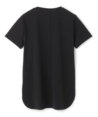 BEIGE， 【洗える】BROIS / コットンクルーネックTシャツ Black