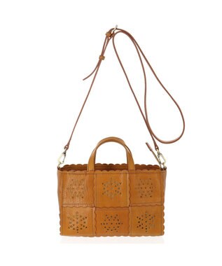 IBIZA ガジェータ　2WAYバッグ キャメル