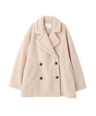 CRAFT STANDARD BOUTIQUE ダブルボアミディコート Ivory