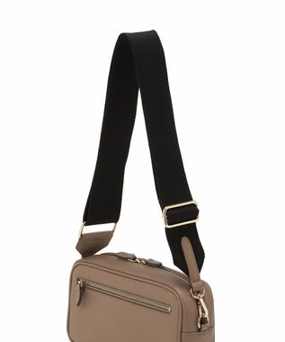 TOPKAPI 【TREASURE TOPKAPI】シュリンクレザー スクエア 2way ショルダー バッグ グレージュ