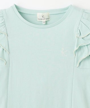 組曲 KIDS 【150-160㎝】メローメロー Tシャツ ミントグリーン系