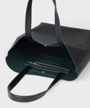 Paul Smith ダブルフェイスレザー トートバッグ ブラック