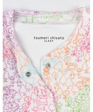 tsumori chisato SLEEP ツモリチサト パジャマ 長袖 長ズボン 綿100%(本体) 接結天竺素材 レディース UDX503 /ワコール ピンク