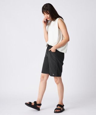 OP／FILA 【Ocean Pacific】ミドル丈ボードショーツ ブラック