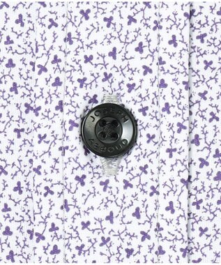 JOSEPH ABBOUD 【キングサイズ】コンパクトジャージープリント シャツ パープル系5