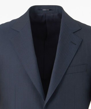 J.PRESS MEN 【ESSENTIAL CLOTHING】インディゴルック マイクロヘリンボーン スーツ ダルブルー系1