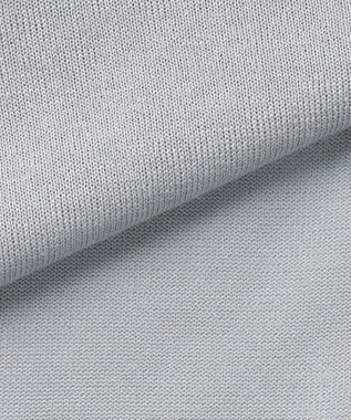 J.PRESS LADIES Vis/Pe スパーク ニット カーディガン グレイッシュブルー系