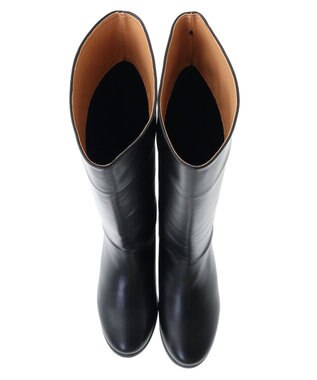 Green Parks ＲＵＰＩＳ．インヒールロングブーツ Black