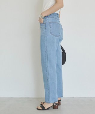 WEGO 【ANGIE VINTAGE/SMLサイズ展開】ストレートデニムパンツ ブルー