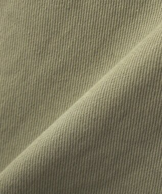 earth music&ecology 【綿100％】ノーカラーカバーオール Light Green