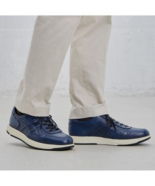 ASICS WALKING RUNWALK TRAD SNEAKER 3E ネイビーブルー