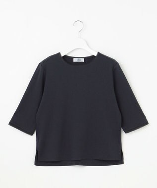 J.PRESS LADIES L 【WEB限定カラーあり・洗える】スムースジャージー カットソー ネイビー系