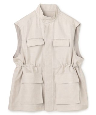 uncrave リヨセルライトリネン ミリタリージレ フラックス