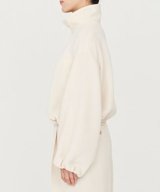 uncrave 【防シワ・洗濯機洗い可】ウォッシャブルダブルクロス トラックジャケット（uncrave STANDARD） エクリュ