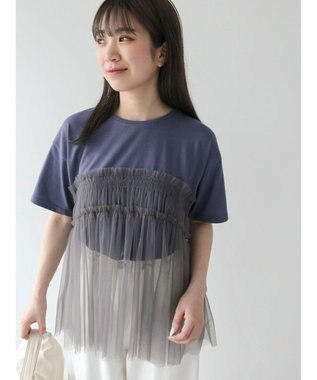 Green Parks ・ＥＬＥＮＣＡＲＥ　ＤＵＥ　チュールドッキングＴＥＥ Blue