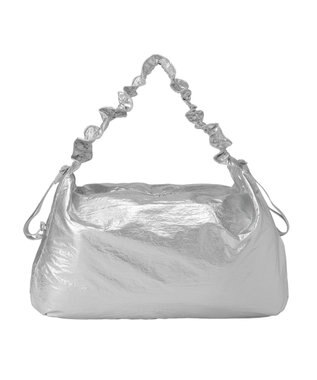 Green Parks ２ＷＡＹギャザーメタルバッグ Silver
