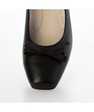 Riz raffinee <Riz raffinee>【３E】リボンパンプス ブラック