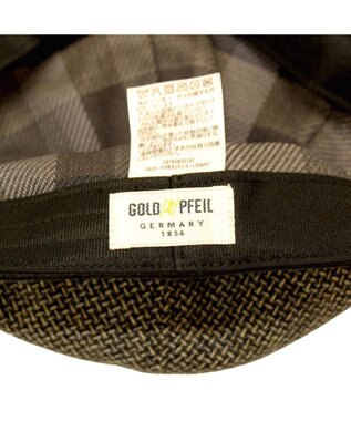 ATRENA 【日本製】GOLDPFEIL(ゴールドファイル) キャップ ブラウン