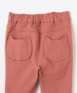 ANY KIDS ドリームストレッチ裏起毛パンツ テラコッタ