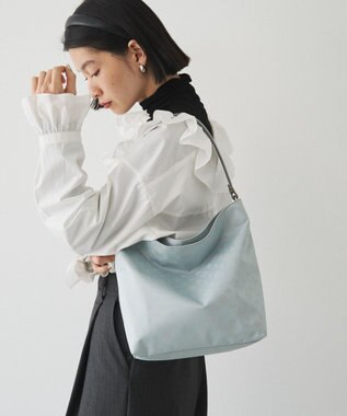 russet  ナイロンジャガード2WAYショルダーバッグ(CE-1693) AshBlue