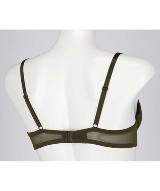 une nana cool 胸もとフィットをリボンでキープ リボンブラ OV