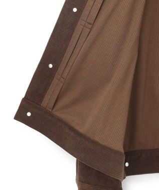 J.PRESS MEN 【WEB・一部店舗限定】トリコットコーデュロイ トラッカージャケット ブラウン系