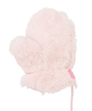 MIKI HOUSE HOT BISCUITS シープボア ミトン（手袋） ピンク