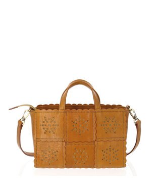 IBIZA ガジェータ　2WAYバッグ キャメル