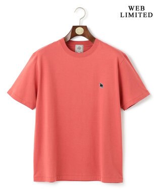 J.PRESS MEN UNISEXで着られるアイコニックな1着【WEB限定】バックブル Ｔシャツ オレンジ系