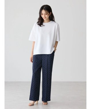 AMERICAN HOLIC 接触冷感バックフレアポンチプルオーバー Off White