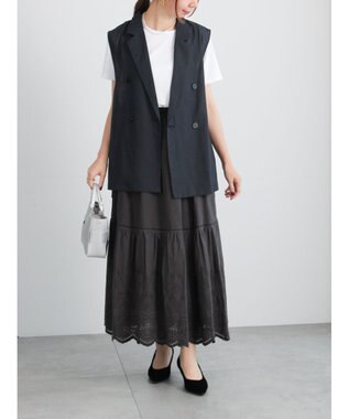 Te chichi クルーネックTシャツ オフホワイト