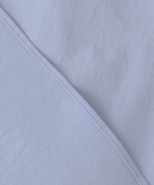 UNFILO 【MAG×スタイリストコラボ】イージーケアシャツ×ラメIラインスカート サックス×ネイビー