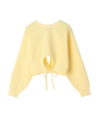 earth music&ecology バックリボンボレロ Light Yellow