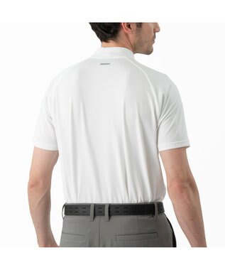 ZERO HALLIBURTON 通気性抜群 コンフォートモックネックTシャツ ZHG-M6S7d 85194 ホワイト