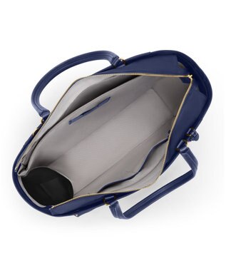 TUMI VOYAGEUR 「ヴァレッタ」ラージ・トート インディゴ/ライト ゴールド