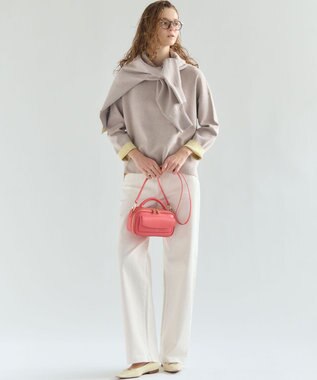 23区 【先行予約】コンビカラー オーバル イヤリング ゴールド系