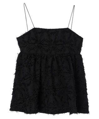 AMERICAN HOLIC ジャガードキャミソール Black