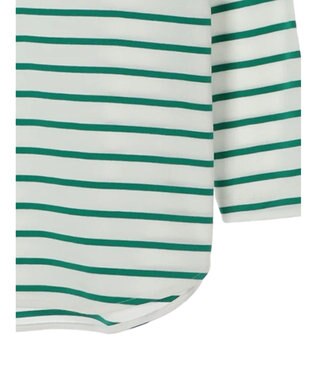 AMERICAN HOLIC Ｄａｉｌｙ！　ラウンドカットチュニック Border Green