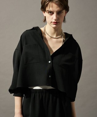 uncrave 新色追加！ドライタッチトロ ショートシャツ ブラック