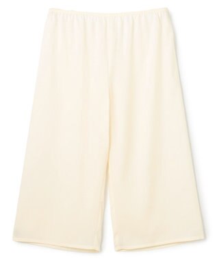 BEIGE， MONTAIGNE / イージーウエストウールワイドパンツ Bone